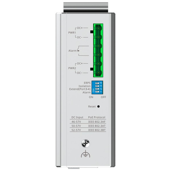 Kaufen REYEE RG-NIS2100-4GT2SFP-HP Ruijie Cloud verwalteter industrieller L2-Switch – 6 Ports insgesamt (4 GE / 2 1G-SFP-Uplinks