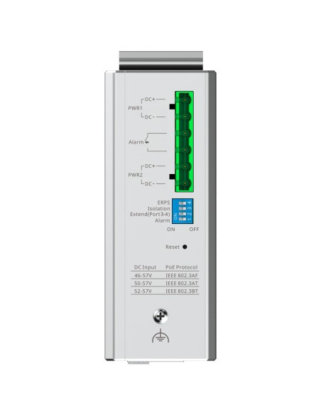 Acheter REYEE RG-NIS2100-4GT2SFP-HP Ruijie Cloud Switch industriel L2 géré - 6 ports au total (4 GE / 2 liaisons montantes SFP 1