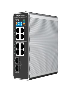 Kaufen REYEE RG-NIS2100-8GT2SFP-HP Ruijie Cloud Managed Industrial L2 Switch – 10 Ports insgesamt (8 GE / 2 Uplinks 1G SFP) – D
