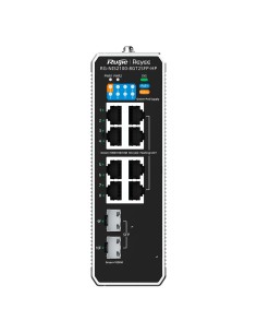 Kaufen REYEE RG-NIS2100-8GT2SFP-HP Ruijie Cloud Managed Industrial L2 Switch – 10 Ports insgesamt (8 GE / 2 Uplinks 1G SFP) – D 2