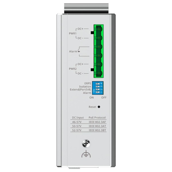 Kaufen REYEE RG-NIS2100-8GT2SFP-HP Ruijie Cloud Managed Industrial L2 Switch – 10 Ports insgesamt (8 GE / 2 Uplinks 1G SFP) – D