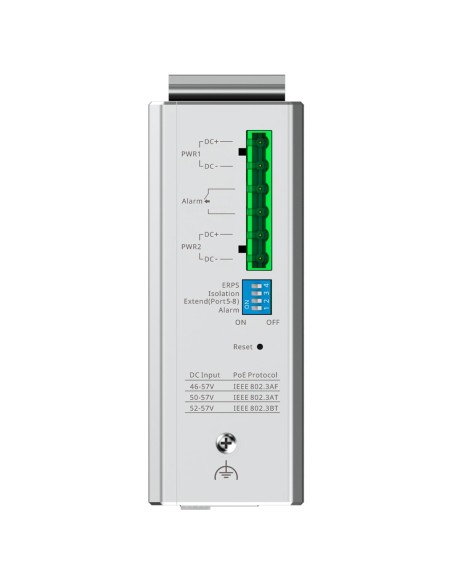 Kaufen REYEE RG-NIS2100-8GT2SFP-HP Ruijie Cloud Managed Industrial L2 Switch – 10 Ports insgesamt (8 GE / 2 Uplinks 1G SFP) – D