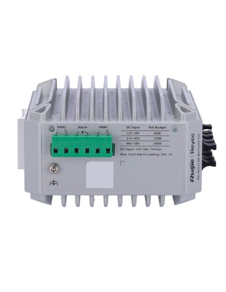 Acheter REYEE RG-NIS3100-8GT2SFP-HP Ruijie Cloud Switch industriel L2 géré - 10 ports au total (8 GE / 2 liaisons montantes SFP 