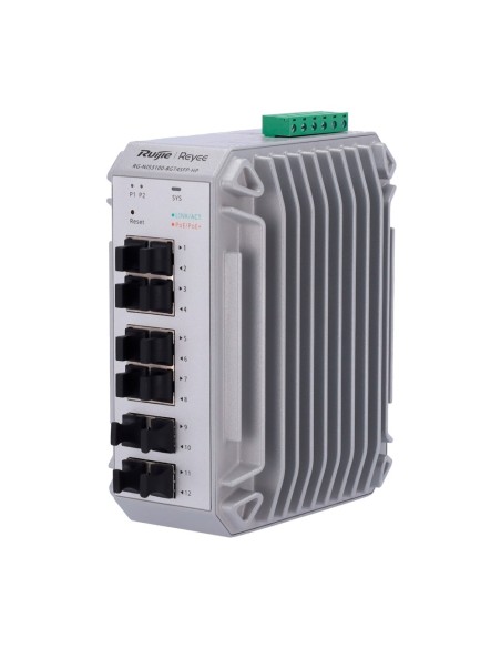 Acheter REYEE RG-NIS3100-8GT4SFP-HP Ruijie Cloud Switch industriel L2 géré - 12 ports au total (8 GE / 4 liaisons montantes SFP 