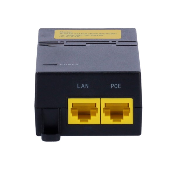 Reyee RG-PoE-At30 Ruijie - Passivo Poe Injector - Portos RJ45 10/100/1000 Mbps - Potência até 30W a 52V - distância máxima 100