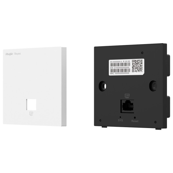 Acheter REYEE RG-RAP1201 Reyee - Point d’accès mural omnidirectionnel Wi-Fi 5 - Prend en charge 802.11 b/g/n/ac Wave 1 et 2 2,4 