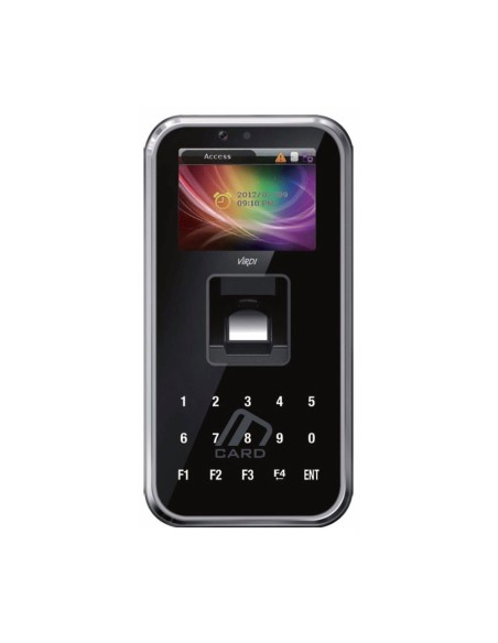 Virdi conac-794 AC-5100 SC Leitor Biométrico Virdi para controle de acesso e presença com leitor de cartão MIFARE 13.56 MHz e 