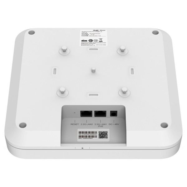 Comprar REYEE RG-RAP2260(H) Reyee - AP Omnidireccional Wi-Fi 6 Alta Densidad - Frecuencia 2.4 y 5 GHz  - Soporta 802.11a/b/g/n/a