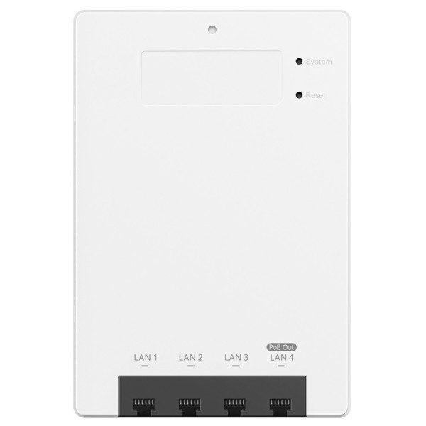 Acheter REYEE RG-RAP62-WALL Reyee - Point d’accès omnidirectionnel Wi-Fi 6 double bande - Fréquences 2,4 GHz et 5 GHz - Prend en