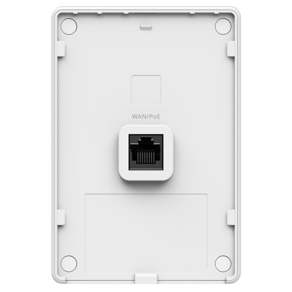 Reyee RG-RAP62-Wall Reyee - Omniddrial AP Wi-Fi 6 Dual-Band - 2.4GHz e 5GHz Frequências - Suporta 802.11A / B / G / N / AC / AX 