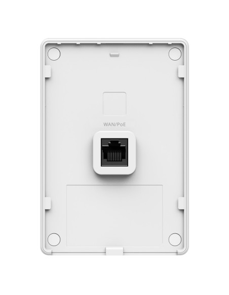 Reyee RG-RAP62-Wall Reyee - Omniddrial AP Wi-Fi 6 Dual-Band - 2.4GHz e 5GHz Frequências - Suporta 802.11A / B / G / N / AC / AX 