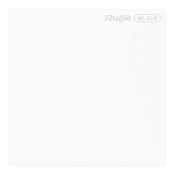 Reyee RG-RAP62-Wall-Lite Reyee - Omniddial AP Wi-Fi 6 Dual-Band - Frequências: 2.4GHz e 5GHz - suportes 802.11A / B / g / n / AC