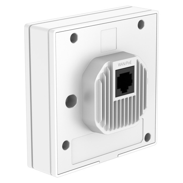 Reyee RG-RAP62-Wall-Lite Reyee - Omniddial AP Wi-Fi 6 Dual-Band - Frequências: 2.4GHz e 5GHz - suportes 802.11A / B / g / n / AC