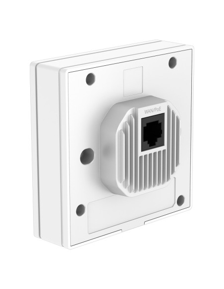 Reyee RG-RAP62-Wall-Lite Reyee - Omniddial AP Wi-Fi 6 Dual-Band - Frequências: 2.4GHz e 5GHz - suportes 802.11A / B / g / n / AC