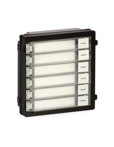 Módulo Hikvision Hik-160 DS-KK Módulo Hikvision Botão com 6 botões de etiqueta para sistema de entrada de porta de vídeo