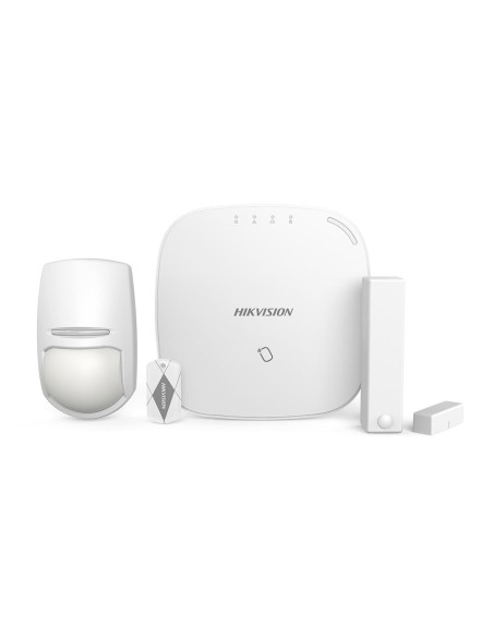 Acheter HIKVISION HIK-196 Kit AXHub de HIKVISION composé de : 1x Panneau de contrôle 32 zones par radio DS-PWA32-HGR de la sér