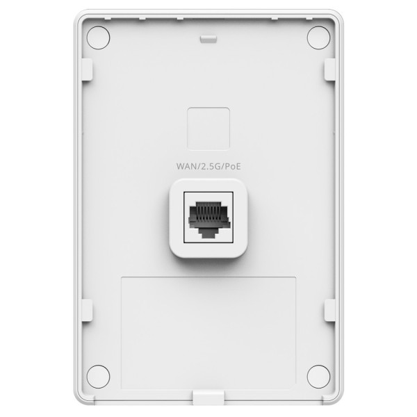 Reyee RG-Rap72-Wall Reyee - Omniddrial AP Wi-Fi 7 Double Radio - Frequências 2.4, 5 - Suportes 802.11A / B / G / N / AC / Ax / B