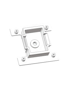 D OEM TC-C1 Adaptador TC1 para acoplar a câmera Blackbody TC-BB e as câmeras de detecção de temperatura corporal TC-B1 para t