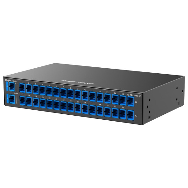 Reyee RG-SPL2032-SC Reyee Splitter Passivo óptico - Comprimento da onda 1260 nm até 1650nm - Compatível com solução E-Iluminada 