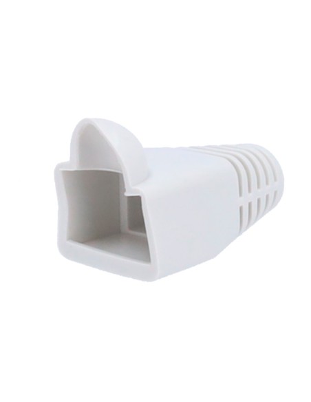Comprar OEM RJ45-BOOTCAP-W Funda protectora RJ45  - Compatible con cables UTP CAT6 y CAT5 RJ45-BOOTCAP-W