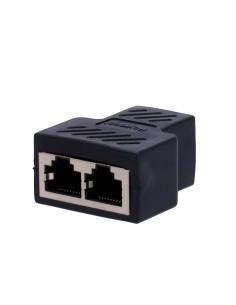 Acheter OEM RJ45-SPLIT-2P séparateur RJ45 passif. - Distribution du signal à faibles pertes. - Divise 1 connecteur femelle en 2 