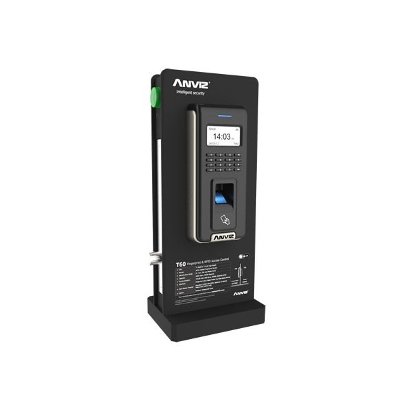 Acheter le kit de système typique de contrôle d’accès par empreinte digitale ANVIZ CONAC-646 et RFID avec fonction anti-passback