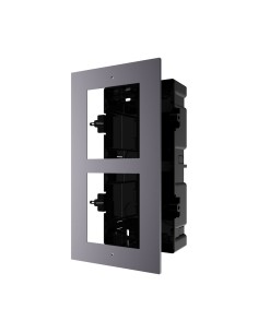 Hikvision Hik-203 DS-KD-ACF2 / Quadro de Plástico Hikvision para instalar 2 módulos de sistema de videotameBoard embutido