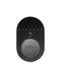 Paradoxo PAR-325 REM101 Controle Remoto preto via rádio de 1 canal para transmissão de sinal de pânico