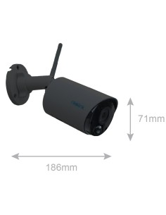 Reolink RL-Argus-B320-B Reolink Câmara Wi-Fi uma bateria - 3MP (2304 x 1296) - IR 10 m / sirene - Detecção / Veículos PIR humano 2
