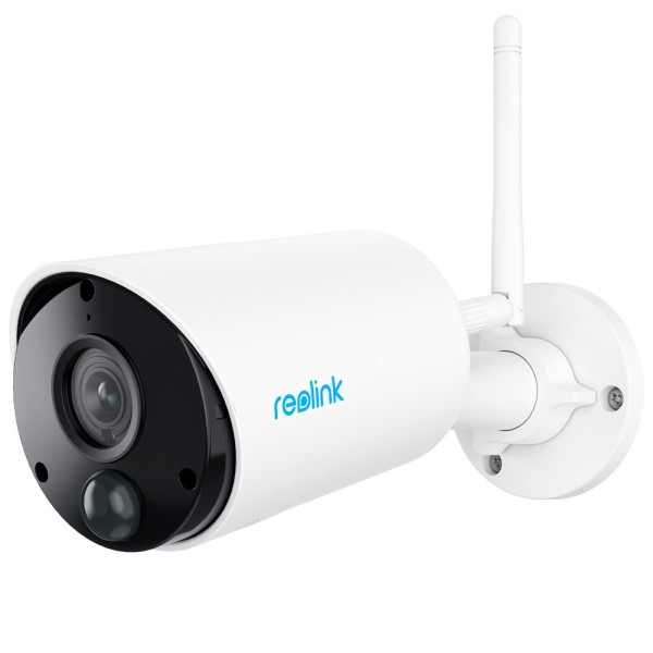 Reolink RL-Argus-B320-W Câmara Reolink WiFi Uma bateria - 3MP (2304 x 1296) - IR 10 M / Siren - Detecção / Veículos PIR humanos