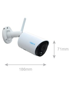 Comprar REOLINK RL-ARGUS-B320-W Reolink Camara WiFi a Batería - 3MP (2304 x 1296) - IR 10 m / Sirena - Deteccion PIR Humanos / V 2