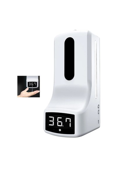 Dispensador de gel hidroalcoólico Sam-4717 Sam-4717 com medidor de temperatura corporal
