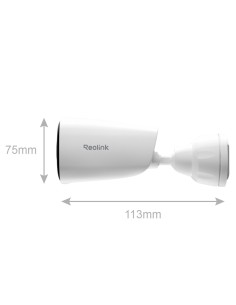 Acquistare REOLINK RL-ARGUS-B340 Reolink Telecamera WiFi a Batteria - 5MP (2880 x 1616) - IR 10 m / Colore Notturno - PIR Person 2