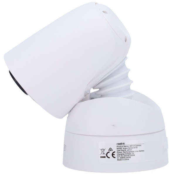 Reolink RL-Argus-B730-W Câmara Reolink WiFi Uma bateria Argus B730 - 8MP (3840 × 2160) + 2MP (1920 × 1080) - Dual WiFi / Color M