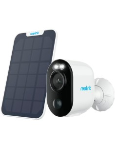 Reolink RL-Argus-Eco-B310-Solararkit Reolink Câmara Wi-Fi Wi-fi com painel solar - 3MP (2304 x 1296) - IR 10 m / siren - Detec