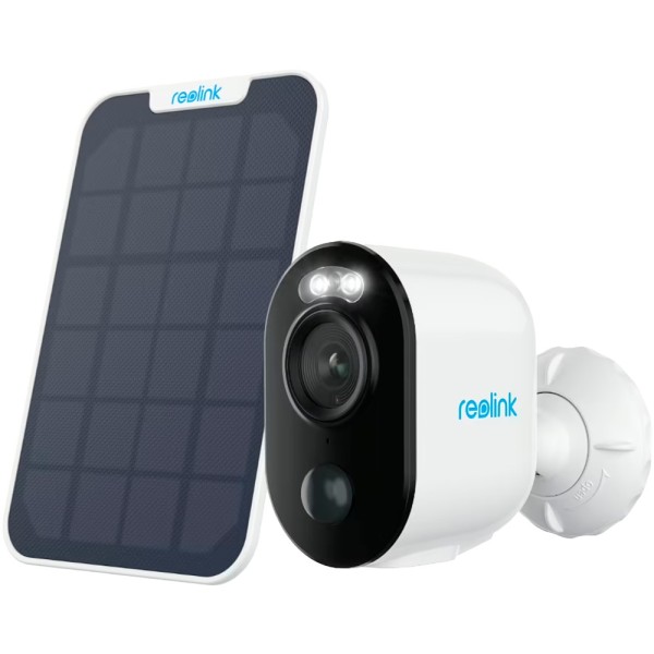 Comprar REOLINK RL-ARGUS-ECO-B310-SOLARKIT Reolink Camara WiFi a Batería con Panel Solar - 3MP (2304 x 1296) - IR 10 m / Sirena 