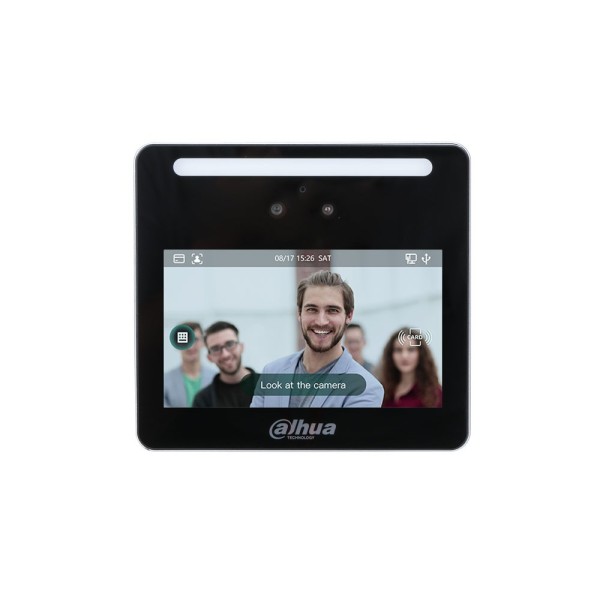 Comprar DAHUA DAHUA-2668 Terminal biométrico Dahua de control de accesos con reconocimiento facial. Pantalla táctil IPS de 4,3" 