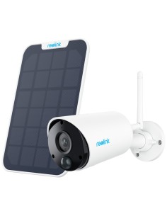 Reolink RL-Argus-ECO-B320-Solararkit Reolink Câmara Wi-Fi Wi-Fi com painel solar - 3MP (2304 x 1296) - IR 10 m / siren - Detec