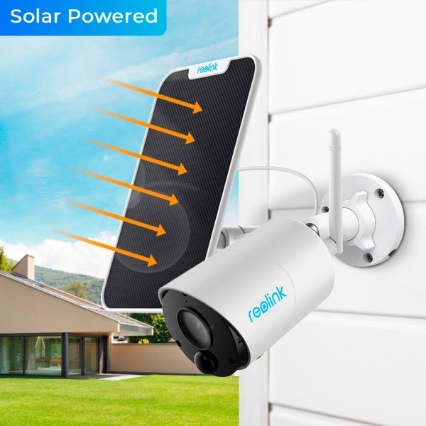 Comprar REOLINK RL-ARGUS-ECO-B320-SOLARKIT Reolink Camara WiFi a Batería con Panel Solar - 3MP (2304 x 1296) - IR 10 m / Sirena 