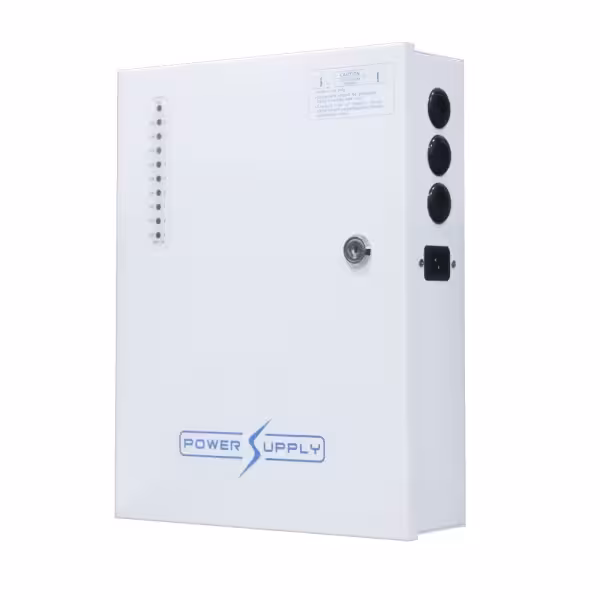Acheter CCTV DIRECT CTD-624N Alimentation dans un boîtier métallique à 9 sorties 12V / 10A au total