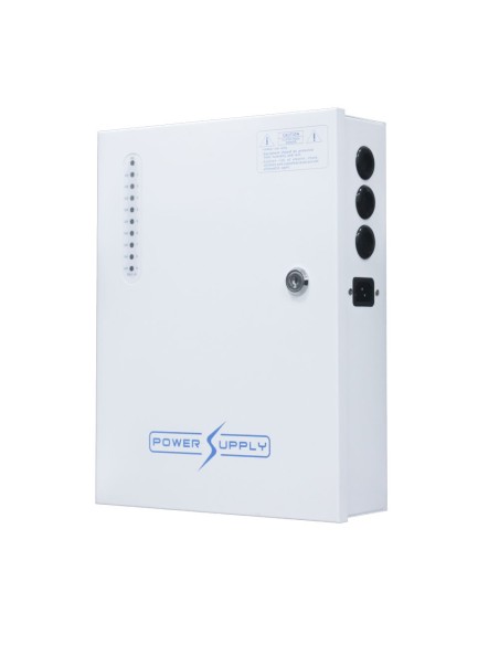 Acquistare CCTV DIRECT CTD-624N Alimentatore in scatola metallica a 9 uscite 12V / 10A totali