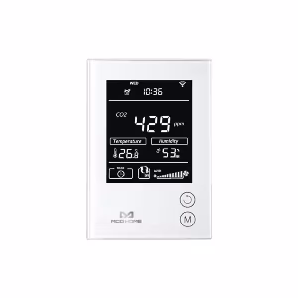Kaufen Sie MCO HOME VESTA-241 CO2-, Feuchtigkeits- und Temperaturmessgerät Z-Wave+ mit Display