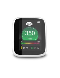 Acquistare ZKTECO ZK-247 rilevatore di CO2 ZKTeco da scrivania per il controllo della qualità dell’aria.