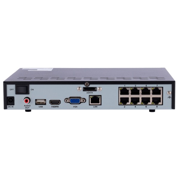 Acheter REOLINK RL-NVS8-POE Reolink NVR 8 canaux PoE - Prend en charge des caméras jusqu’à 12 MP - Détection des humains / anima