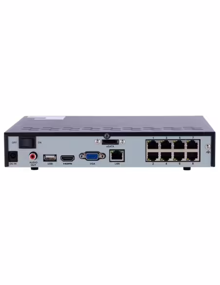 Acquista REOLINK RL-NVS8-POE Reolink NVR 8 canali PoE - Supporta telecamere fino a 12MP - Rilevamento di persone / animali domes