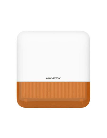 Hikvision-Hik-279-DS-PS1-E-We (Laranja) -Sirena via raio ao ar livre AX PRO Horkvision