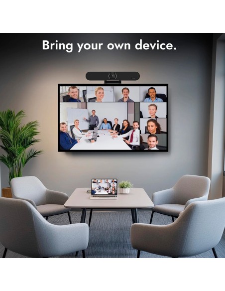 Acheter ROCWARE ROC-RB10 Barre de visioconférence tout-en-un - Résolution 4K - Angle de vision 120° - Microphones et haut-parleu