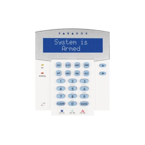 Paradoxo PAR-78I K641R_Tamper Teclado LCD com leitor de proximidade e tamper
