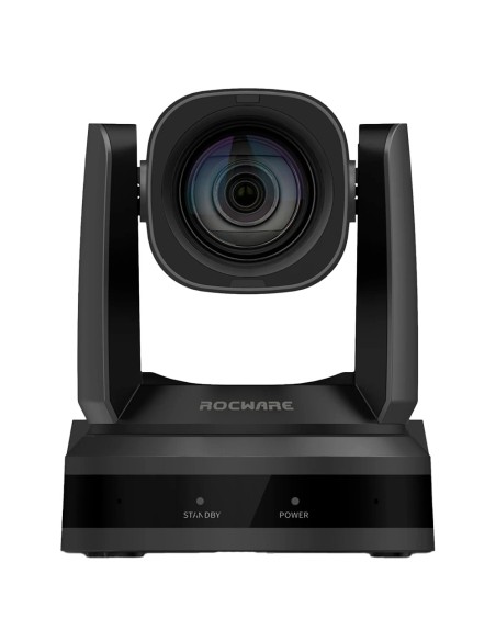 Comprar ROCWARE ROC-RC821U Cámara PTZ - Resolución Full HD (1920x1080) - Ángulo de visión 72.5º - Zoom óptico 12X - Encuadre aut