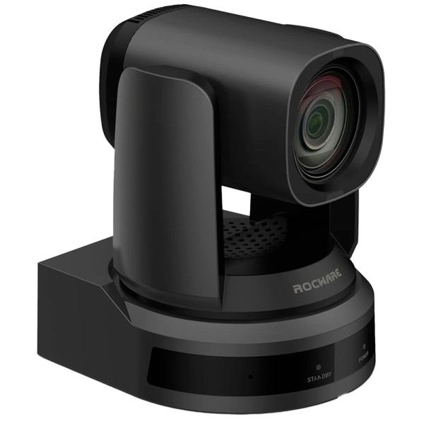 Acheter ROCWARE caméra ROC-RC821U PTZ - Résolution Full HD (1920x1080) - Angle de vision 72,5° - Zoom optique 12X - Cadrage aut